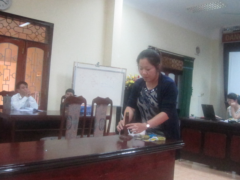 Bác sỹ Lương Thị Thu Hà - Trung tâm phòng chống HIV/AIDS tỉnh Bắc Kạn