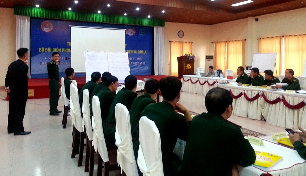 Tập huấn tư vấn xét nghiệm HIV cho cán bộ quân Y biên phòng 4 tỉnh Nghệ An, Thanh Hoá, Điện Biên và Sơn La 1