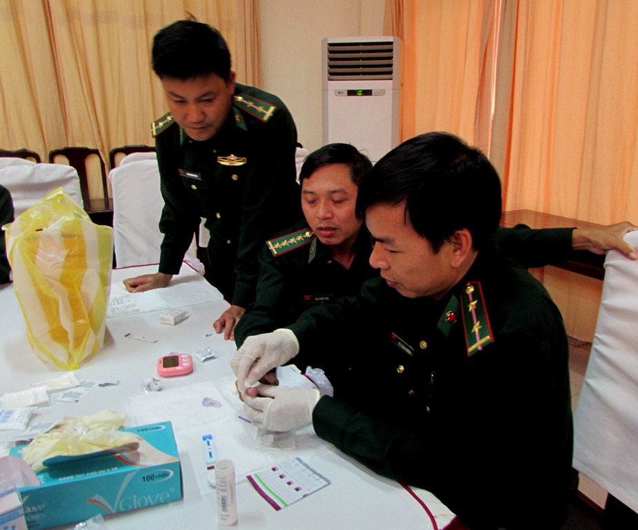 Tập huấn tư vấn xét nghiệm HIV cho cán bộ quân Y biên phòng 4 tỉnh Nghệ An, Thanh Hoá, Điện Biên và Sơn La 3